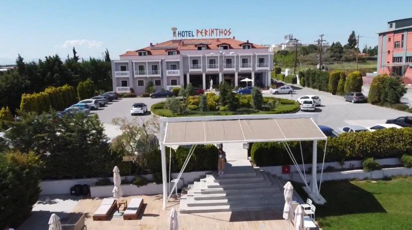 Perinthos Hotel Anchialos Exterior foto